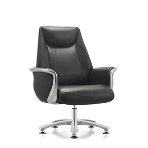Кресло HAWASAN PREMIUM "EX-801", до 200 кг, алюминий, экокожа, черное, 533235 - фото 9689212