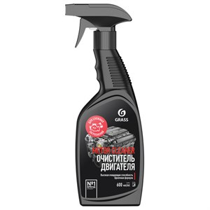 Средство для очистки двигателя 600 мл, GRASS MOTOR CLEANER, щелочное, распылитель, 110442 - фото 9788497