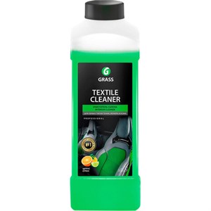 Очиститель обивки салона, для любых типов ткани, 1 л, GRASS TEXTILE CLEANER, цитрус, 112110 - фото 9788501