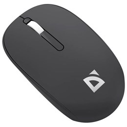 Мышь беспроводная DEFENDER Smart MM-396, 1600 dpi, 2 кнопки + 1 колесо-кнопка, оптическая, черная, 52396