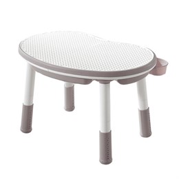 Стол детский трансформер 3 в 1 BRABIX KIDS CT-001, растущий, 2-8 лет, пластик, серый, 533290