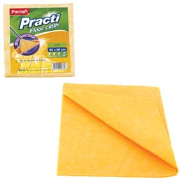 Тряпка для мытья пола, 50х60 см, вискоза, 150 г/м2, PACLAN "Soft Floor", 163427