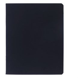 Тетрадь А5, 48 л., HATBER скоба, линия, Soft-touch ламинация, СОЛО "Черный бархат", 092752, 48Т5лВ2