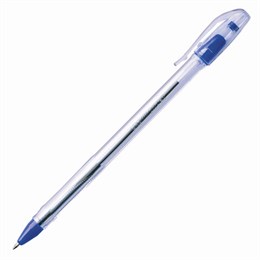 Ручка шариковая масляная CROWN "Oil Jell", СИНЯЯ, узел 0,7 мм, линия письма 0,5 мм, OJ-500B