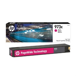 Картридж струйный HP (F6T82AE) PW Pro 477dw/452dw, №973X, пурпурный увеличенный ресурс 7000 страниц, оригинальный