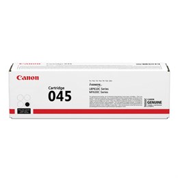 Картридж лазерный CANON (045BK) MF635/633/631/LBP 611/613, черный, ресурс 1400 стр., оригинальный, 1242C002