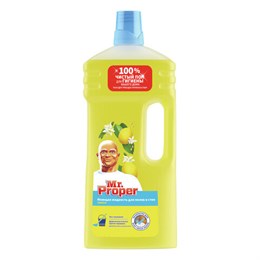 Средство для мытья пола и стен 1,5 л, MR.PROPER (Мистер Пропер) "Лимон"