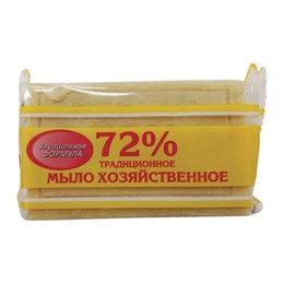 Мыло хозяйственное 72%, 150 г (Меридиан) "Традиционное", в упаковке