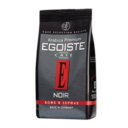 Кофе в зернах EGOISTE "Noir" 1 кг, арабика 100%, ГЕРМАНИЯ, 12621