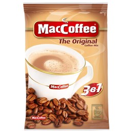 Кофе растворимый порционный MacCoffee "3 в 1 Оригинал", КОМПЛЕКТ 50 пакетиков по 20 г, 100101