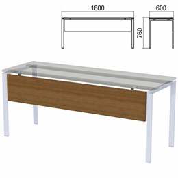 Царга к столам на металлокаркасе "Арго", шириной 1800 мм, орех