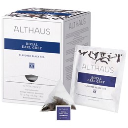 Чай ALTHAUS "Royal Earl Grey" черный, 15 пирамидок по 2,75 г, ГЕРМАНИЯ, TALTHL-P00004