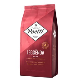 Кофе в зернах POETTI "Leggenda Ruby" 1 кг, арабика 100%, 18002