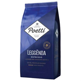 Кофе в зернах POETTI "Leggenda Espresso" 1 кг, 18004