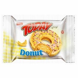 Кекс TODAY "Donut" со вкусом банана, ТУРЦИЯ, 24 штуки по 40 г в шоу-боксе, 1369