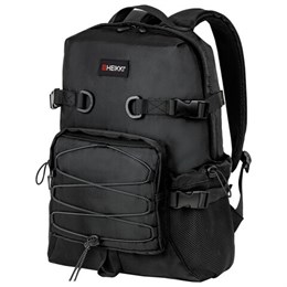 Рюкзак HEIKKI CHALLENGE (ХЕЙКИ) универсальный, карман для ноутбука, Flex, черный, 45х32х17 см, 272579