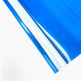 Скоросшиватель пластиковый Консул, А4, 120/160 мкм, синий