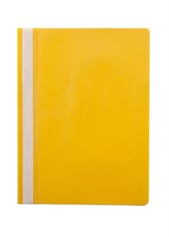 Скоросшиватель пластиковый Консул, А4, 120/160 мкм, желтый