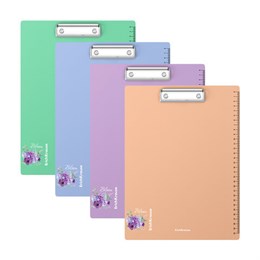 Доска-планшет ERICH KRAUSE "Matt Pastel" с прижимом А4 (320х225 мм), шкала 30 см, пластик, 1,3 мм, 61218