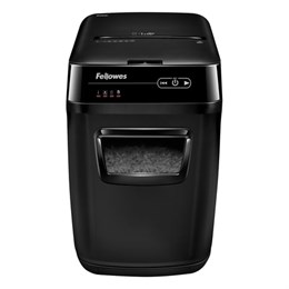 Уничтожитель (шредер) FELLOWES AUTOMAX 200C, 4 уровень секретности, фрагменты 4х38 мм, 200 листов, корзина 32 литра, FS-465, FS-46536