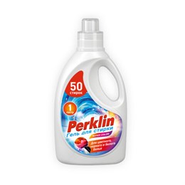 Гель для стирки для всех типов тканей, 50 стирок, 1 л, PERKLIN SUPER COLOR, 609778