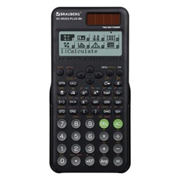 Калькулятор инженерный BRAUBERG SC-991ES-PLUS-BK (164х80 мм), 552 функции, 10+2 разряда, ЧЕРНЫЙ, 272651