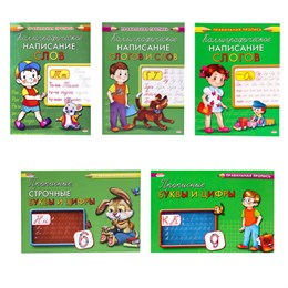 Пропись "Калиграфическое написание", АССОРТИ, А5, 16 листов, ПП