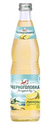 Напиток лимонад Черноголовка Оригинальный сильногазированный, 500мл стекло