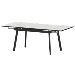 Стол раздвижной Гранд Обеденные столы в пластике Гранд 1200+300+300 (Н-3778) Лофт/Черный муар