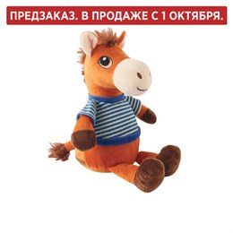 Подарок новогодний СМЕЛЬЧАК РОБЕРТ "Мягкая игрушка-символ 2026 года", НАБОР конфет 600г,WELDAY