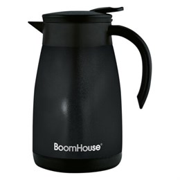 Чайник-термос 1л COFFEE BREAK, нержавеющая сталь SUS304, черный, ТЕРМОЧАЙНИК, BOOMHOUSE (БумХаус), 700328