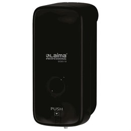 Дозатор для жидкого мыла LAIMA PROFESSIONAL PREMIUM BLACK, НАЛИВНОЙ, 0,5 л, черный, ABS-пластик, 609518