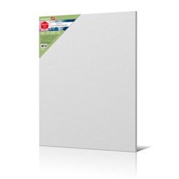 Холст на подрамнике BRAUBERG ART BASIC 40*50 см, 280 г/м2, хлопок, мелкое зерно, грунт, 192667