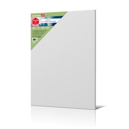 Холст на подрамнике BRAUBERG ART BASIC 30*40 см, 280 г/м2, хлопок, мелкое зерно, грунт, 192666