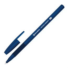 Ручка шариковая с грипом BRAUBERG "i-STICK DEEP BLUE", СИНЯЯ, пишущий узел 0,7 мм, линия письма 0,35 мм, 144385 Ручка шариковая с грипом BRAUBERG "i-STICK DEEP BLUE", СИНЯЯ, пишущий узел 0,7 мм, линия письма 0,35 мм, 144385