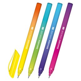 Ручка шариковая масляная BRAUBERG "Extra Glide DZ", СИНЯЯ, трехгранная, корпус ассорти, игольчатый наконечник 0,7 мм, линия 0,5 мм, 144263 Ручка шариковая масляная BRAUBERG "Extra Glide DZ", СИНЯЯ, трехгранная, корпус ассорти, игольчатый наконечник 0,7 мм, линия 0,5 мм, 144263