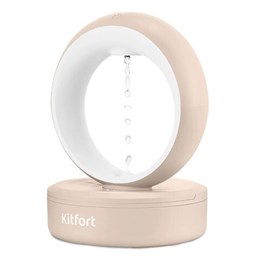 Увлажнитель воздуха KITFORT КТ-3847, резервуар 680 мл, 10 Вт, белый/бежевый