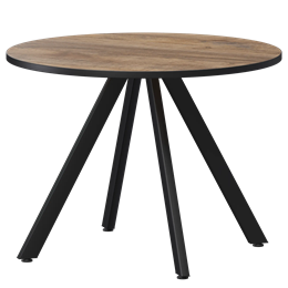 Стол нераздвижной Байкал Мини Обеденные столы в пластике Байкал 900 (Н-3820) Дуб Самдал/Черный муар