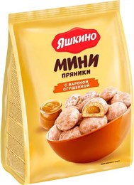 Пряники ЯШКИНО с вареной сгущенкой, 300 г Пряники ЯШКИНО с вареной сгущенкой, 300 г