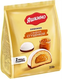 Пряники ЯШКИНО с варёной сгущёнкой, 350 г Пряники ЯШКИНО с варёной сгущёнкой, 350 г