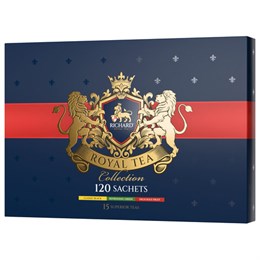 Чай RICHARD "Royal Tea Collection" ассорти 15 вкусов, НАБОР 120 пакетиков, 102273