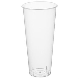 Стакан одноразовый 650 мл, пластиковый, матовый, Bubble Cup, СВЕРХПЛОТНЫЙ, ВЗЛП, 1022П