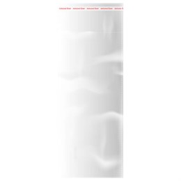 Пакеты БОПП с клеевым клапаном, КОМПЛЕКТ 100 штук, 9х20 + 4 см, 25 мкм, с усиленным швом, BRAUBERG, 700403