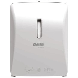 Диспенсер для полотенец в рулонах LAIMA PROFESSIONAL SUPER (H1), СЕНСОРНЫЙ, ABS-пластик, белый, 609507