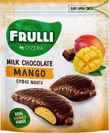 Конфеты "O'Zera" Frulli суфле манго в шоколаде, 125 г