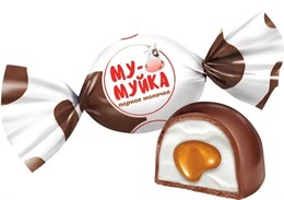 Конфета «Му-муйка» парное молочко (упаковка 0,5 кг)