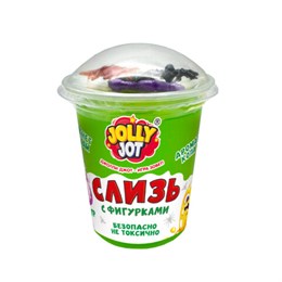 Слайм Слизь с фигурками, насекомые, 200 г, АССОРТИ 3 вида, JOLLY JOT (ДЖОЛЛИ ДЖОТ), 666664