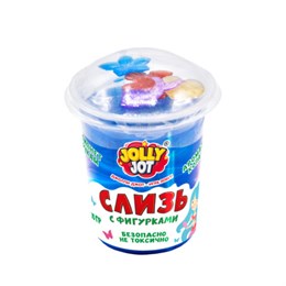 Слайм Слизь с фигурками, русалочки, 200 гр, АССОРТИ 3 вида, JOLLY JOT, 666666