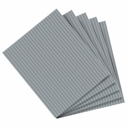 Салфетки губчатые для уборки кухни 15 х18 см ЦЕЛЛЮЛОЗНЫЕ, КОМПЛЕКТ 5 штук, серые, LAIMA, 700266