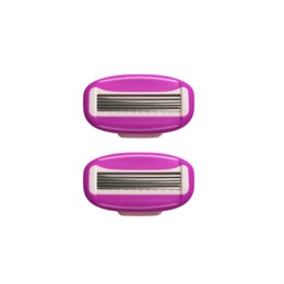 Кассеты для бритвенного станка многоразового женского, 5 лезвий, 2 кассеты, X-ONE (ИКС-УАН), 700022